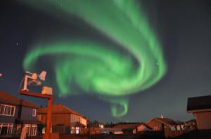 Northern Lights over Fort McMurray