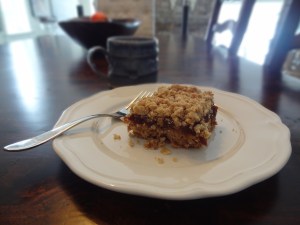 To be enjoyed with a cup of coffee or a big glass of milk