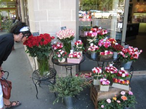 Stopping to smell the roses