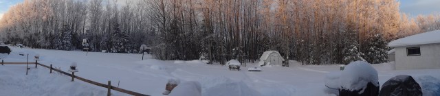 Yes, when it looks like this outside...I bake :-)