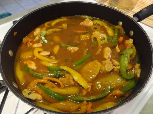 Bubbling away....smells yummy!